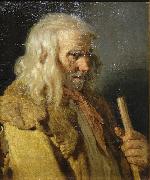 Jean-Jacques Monanteuil Portrait of a Breton Peasant Germany oil painting artist